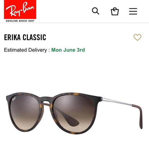 Ray-Ban Accessories - Ray-Ban Erika Sunglasses